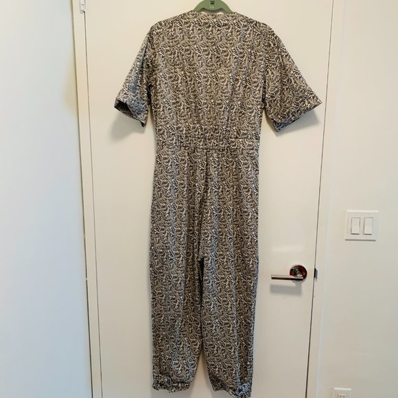 Rebecca Minkoff Blue-white Hermoine Jumpsuit - Picture 4 of 6